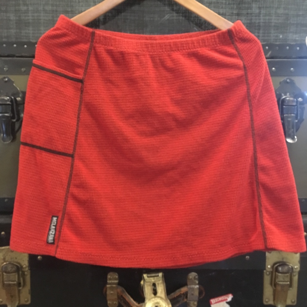 Melanzana Microgrid Skirt: RARE!
